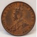 AUSTRALIA 1925 . ONE 1 PENNY . GENUINE 
